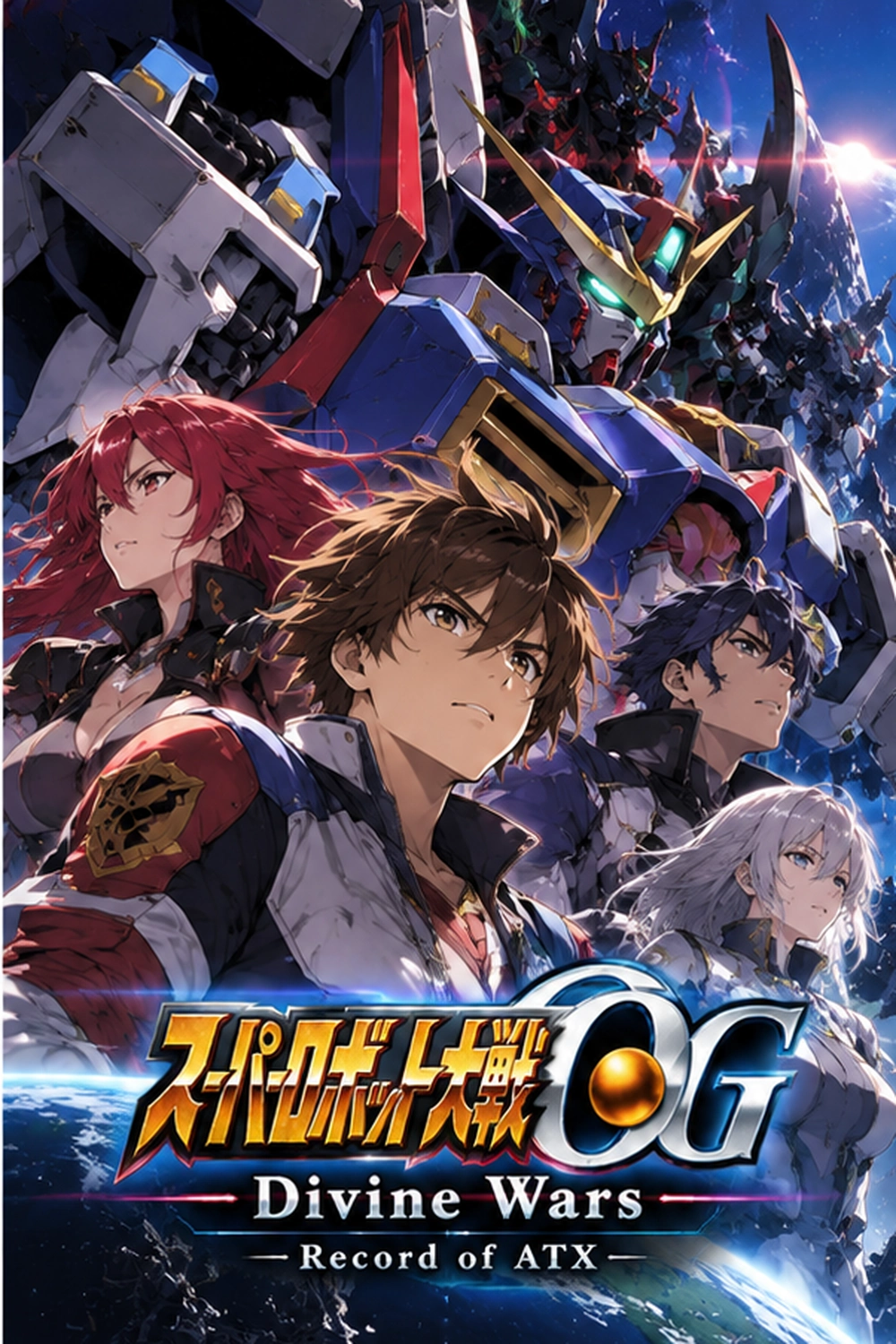 Super Robot Taisen OG - Divine Wars - Record of ATX cover